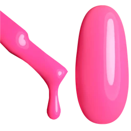 GL-1019 Pink Gel Polish Black
