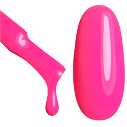 GL-1020 Pink Gel Polish Black