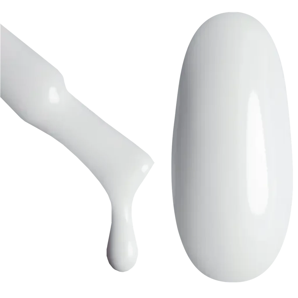 GL 1107 BLACK Gel Polish Elite White 15g TPO FREE