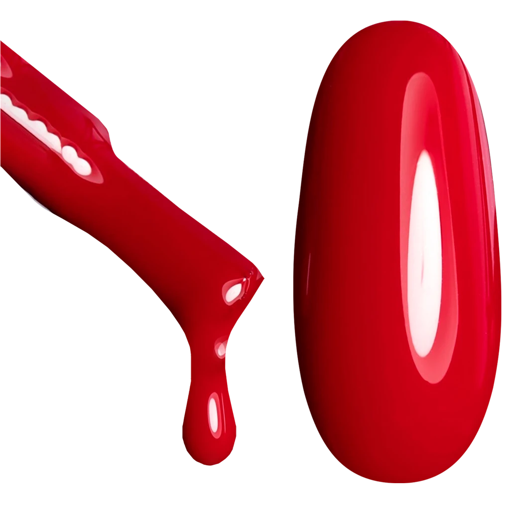 GL 1189 BLACK Gel Polish Red 05 15g TPO FREE