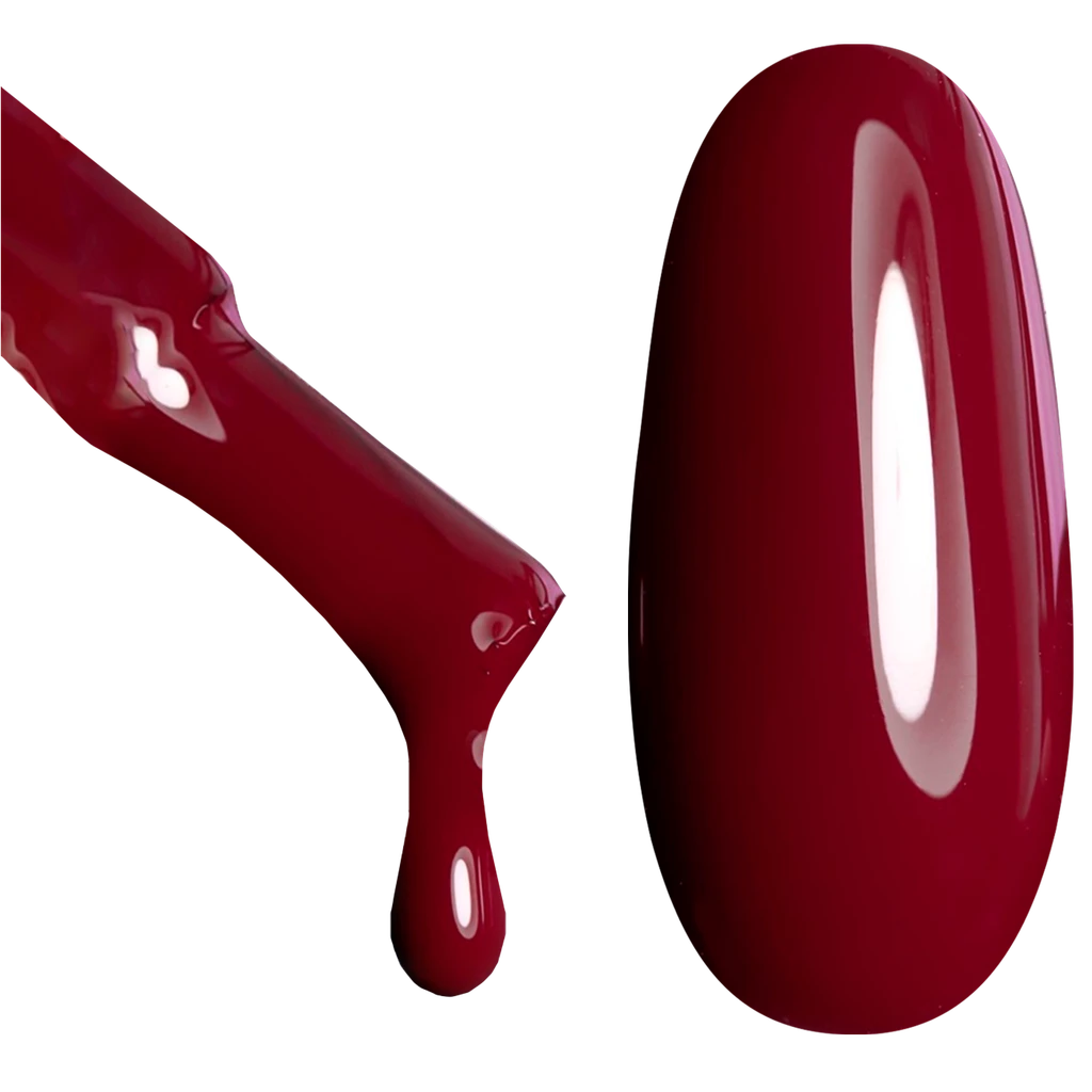 GL 1192 BLACK Gel Polish Red 13 15g TPO FREE