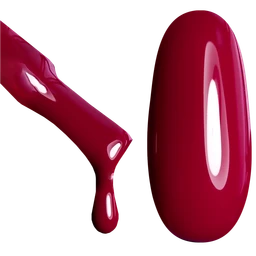 GL 1193 BLACK Gel Polish Red 11 15g TPO FREE image 1