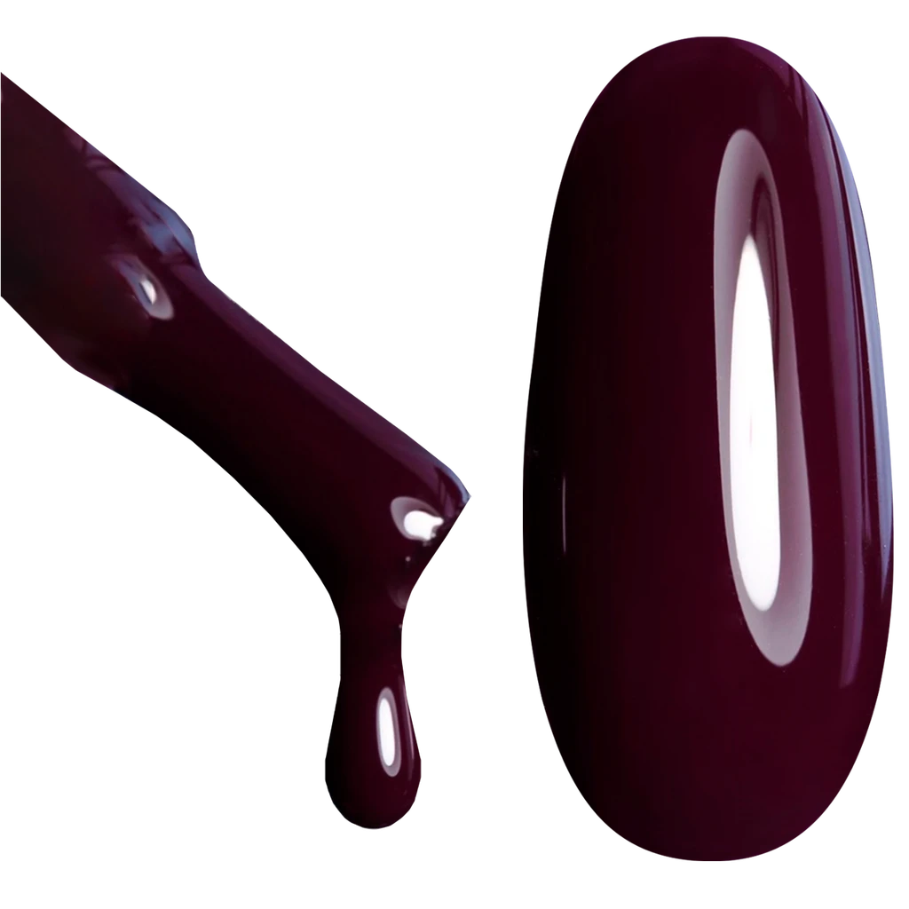 GL 1195 BLACK Gel Polish Red 16 15g TPO FREE