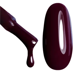 GL 1195 BLACK Gel Polish Red 16 15g TPO FREE image 1