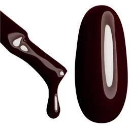 GL 1196 BLACK Gel Polish Marsala 01 15g TPO FREE image 1
