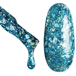 GL 2044 BLACK Gel Polish Rich 06 15g TPO FREE image 1