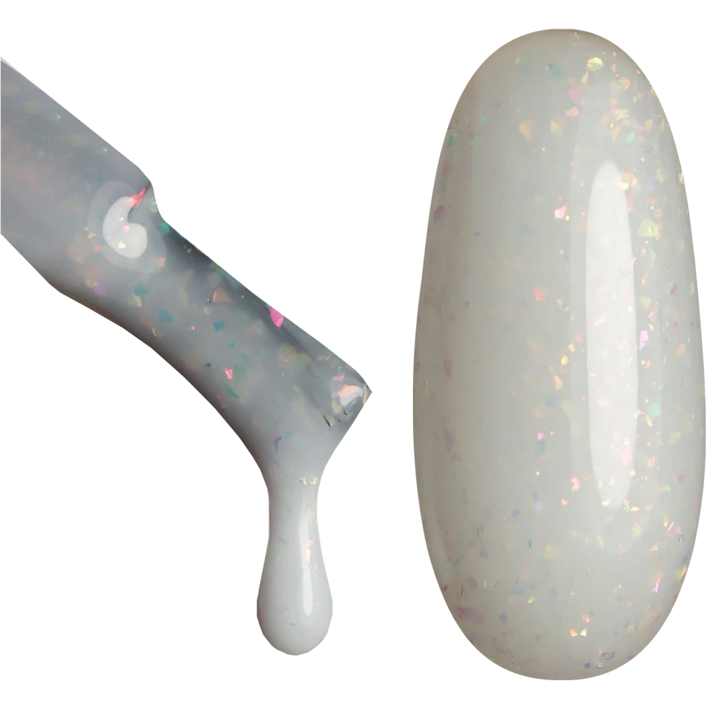 GL 2083 BLACK Gel Polish Angel White 03 15g TPO FREE