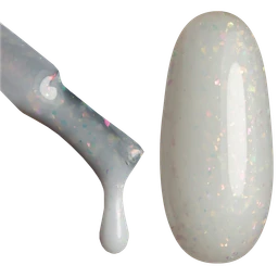 GL 2083 BLACK Gel Polish Angel White 03 15g TPO FREE image 1