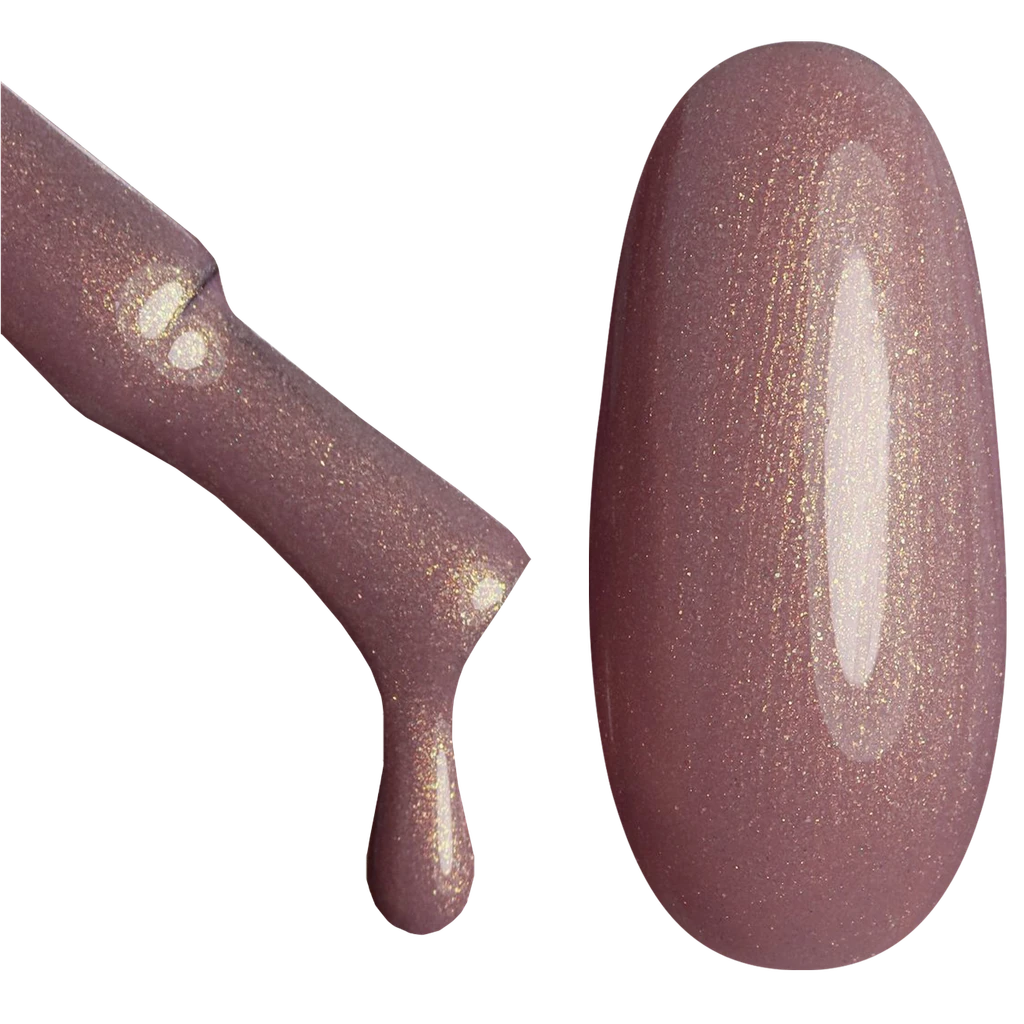 GL 2098 BLACK Gel Polish Gold Veil 23 15g TPO FREE