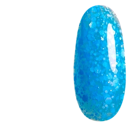 GL 2114 BLACK Gel Polish Azure 03 15g TPO FREE image 1