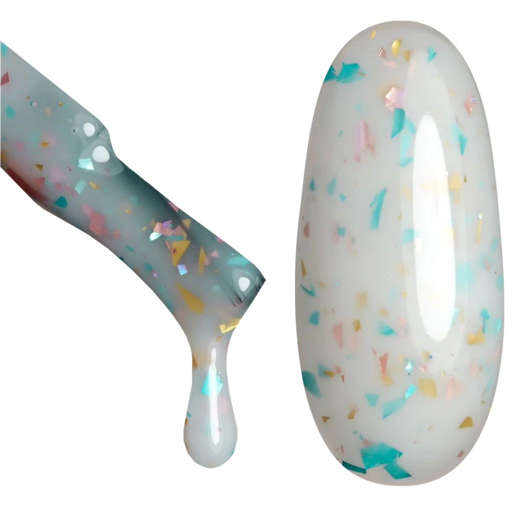 GL 2127 BLACK Gel Polish Kaleidoscope 05 15g TPO FREE