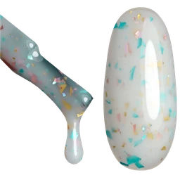GL 2127 BLACK Gel Polish Kaleidoscope 05 15g TPO FREE