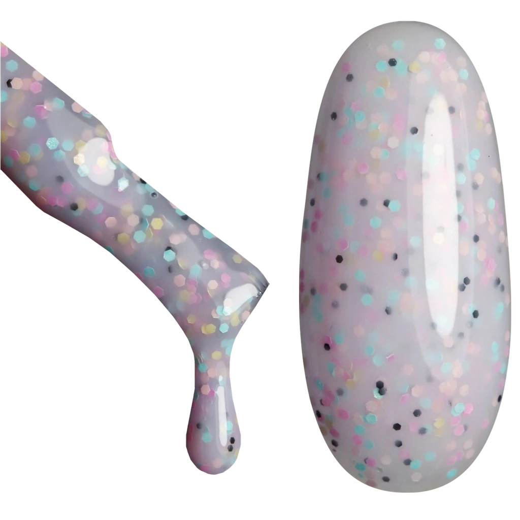 GL 2133 BLACK Gel Polish Skittles 06 15g TPO FREE
