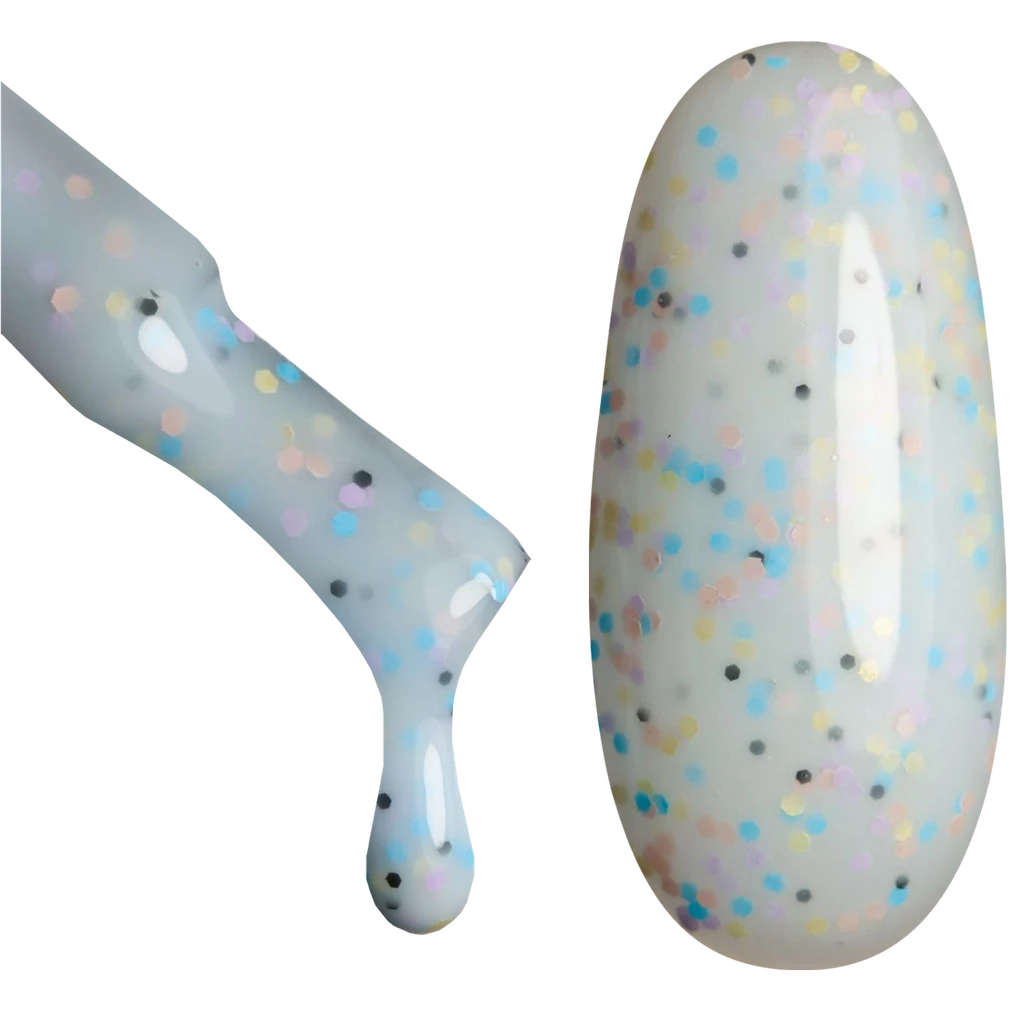 GL 2135 BLACK Gel Polish Skittles 04 15g TPO FREE