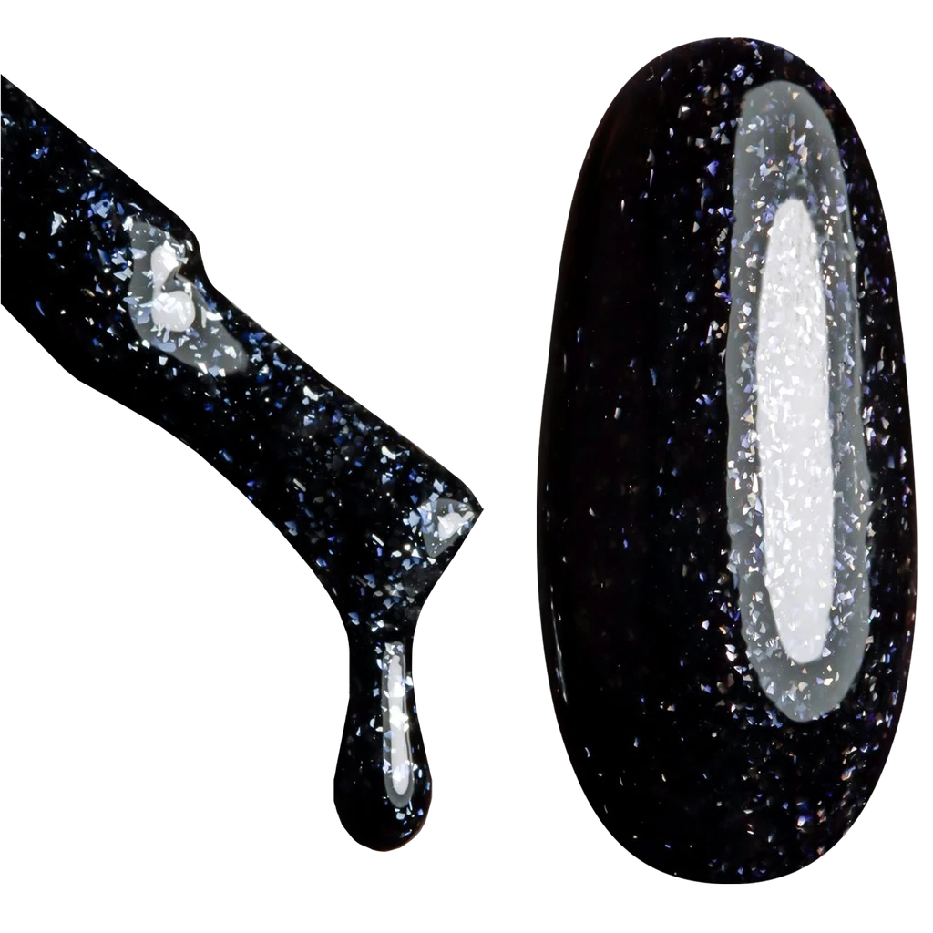 GL 2148 BLACK Gel Polish Shiny Black 15g TPO FREE