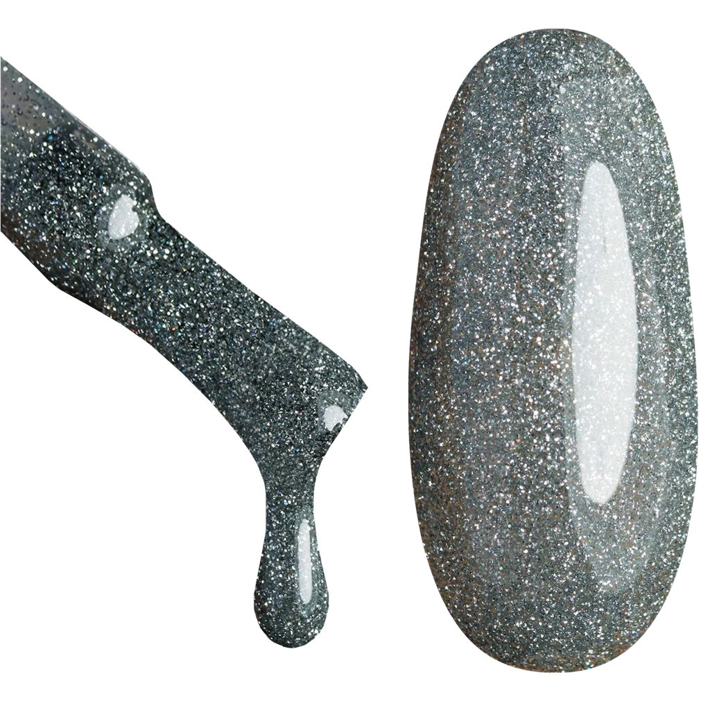 GL 2159 BLACK Gel Polish Flash Ultra 01 15g TPO FREE