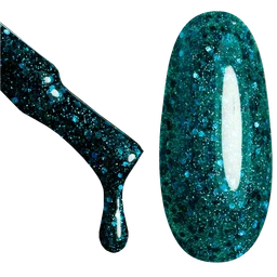 GL 2190 BLACK Gel Polish Izumrud 02 15g TPO FREE image 1