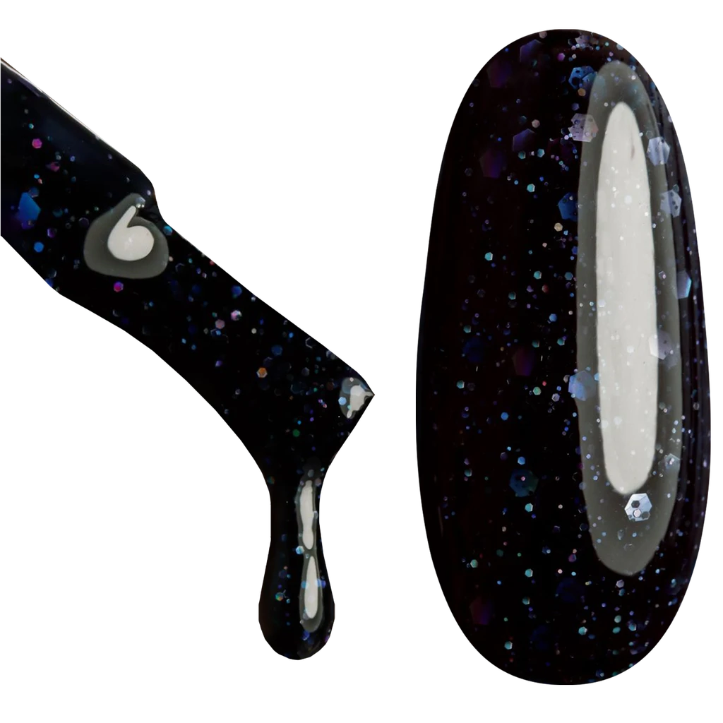 GL 2192 BLACK Gel Polish Black Diamond 04 15g TPO FREE