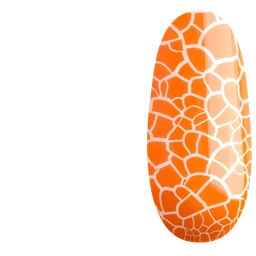 GL 3052 BLACK Gel Polish Craquelure Orange 15g TPO FREE image 1