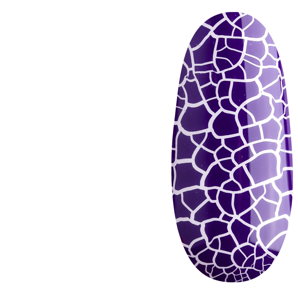 GL 3053 BLACK Gel Polish Craquelure Violet 15g TPO FREE