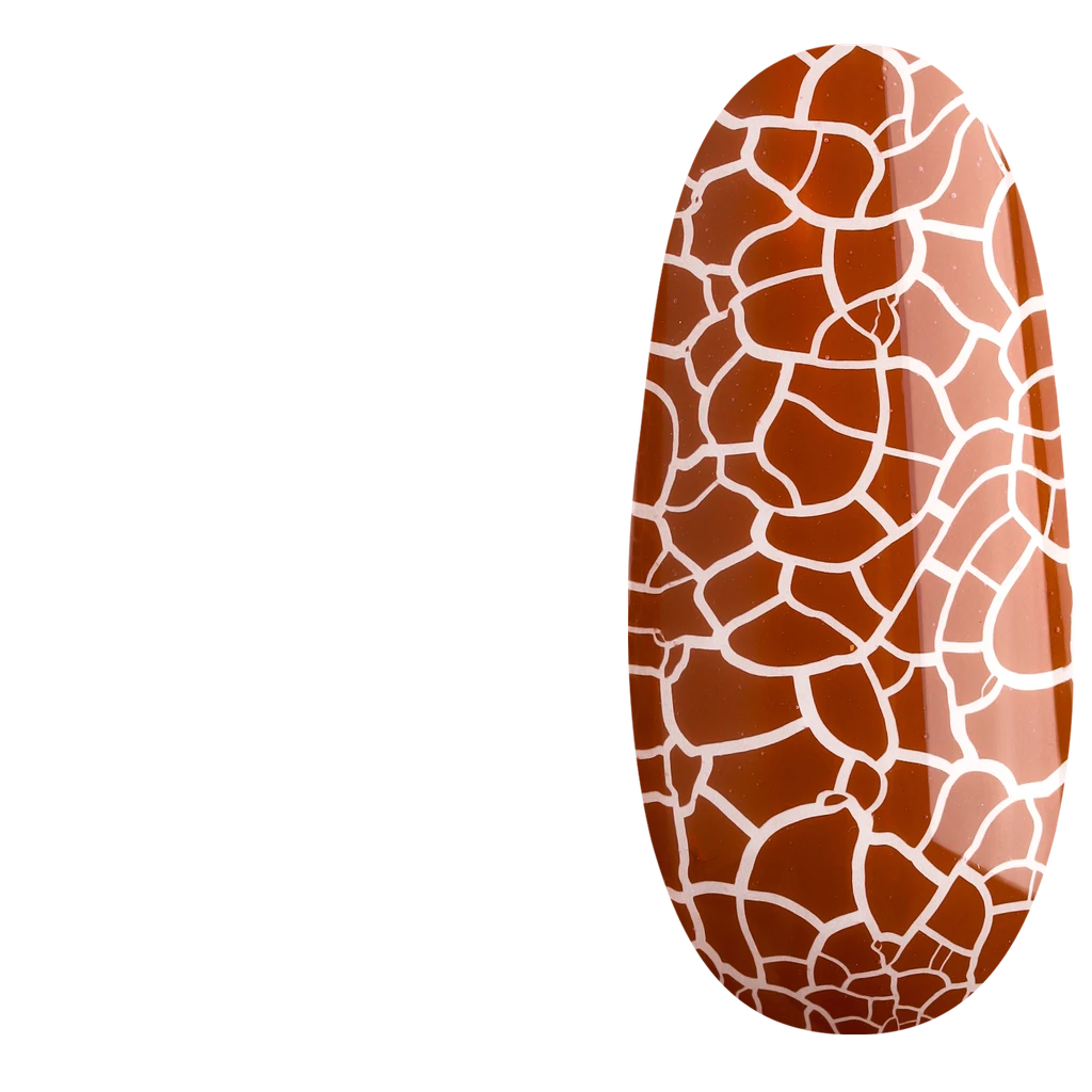 GL 3054 GOLD Gel Polish Craquelure Brown 15g TPO FREE