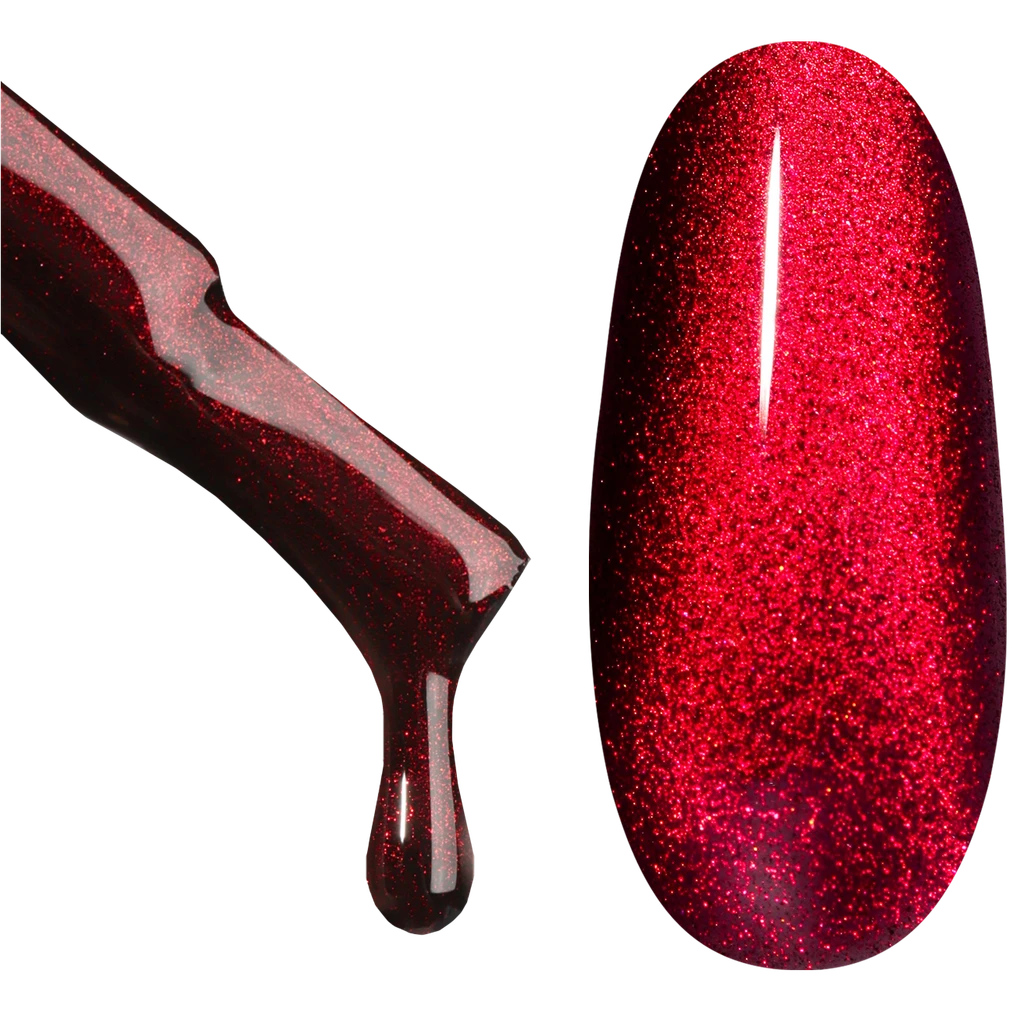 GL 3161 BLACK Gel Polish Fire Silk Cat Eye 05 15g TPO FREE