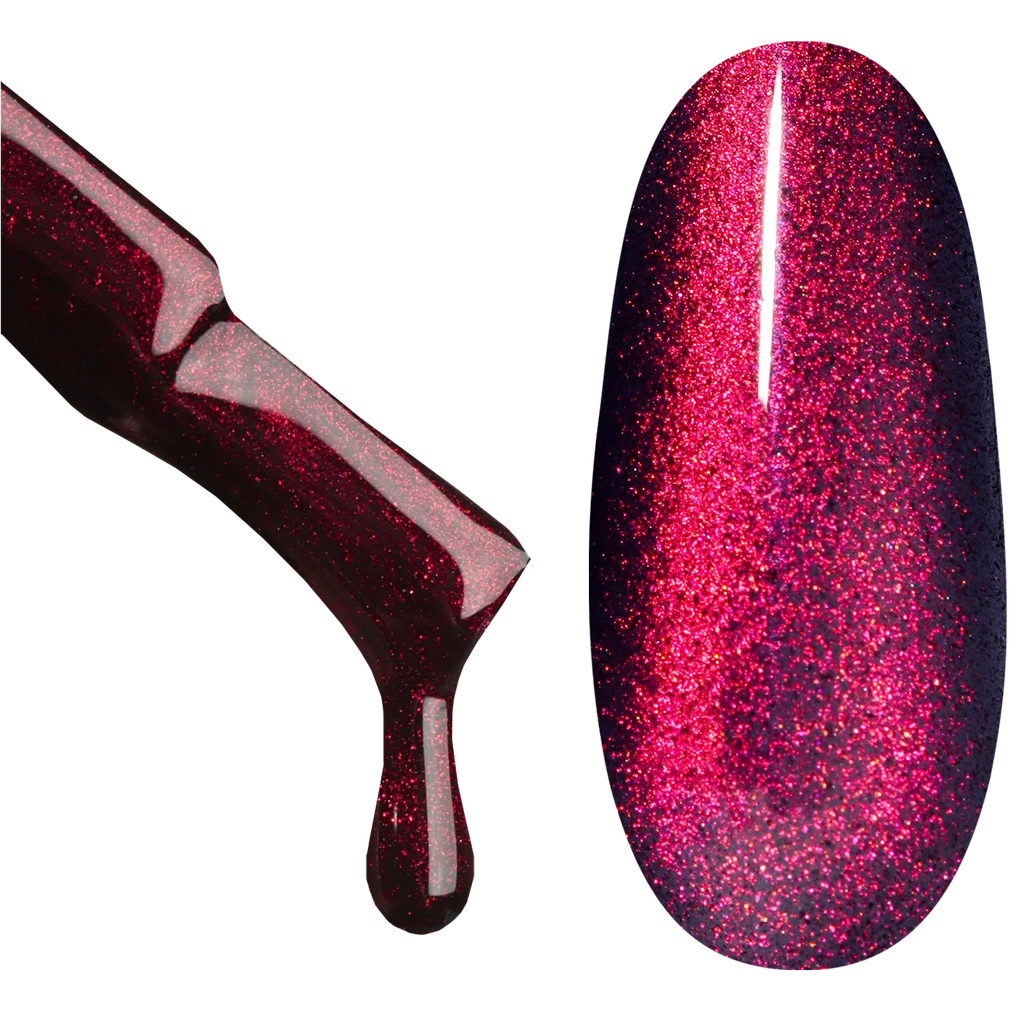 GL 3162 GOLD Gel Polish Fire Silk Cat Eye 06 15g TPO FREE