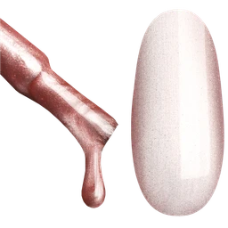 GL 3165 BLACK Gel Polish New Rose Gold Silk Cat Eye 03 15g TPO FREE