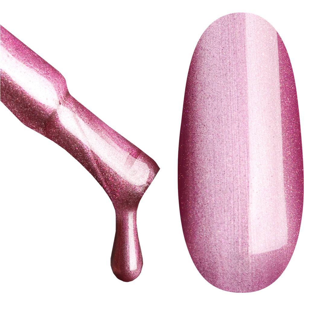 GL 3166 BLACK Gel Polish New Rose Gold Silk Cat Eye 04 15g TPO FREE