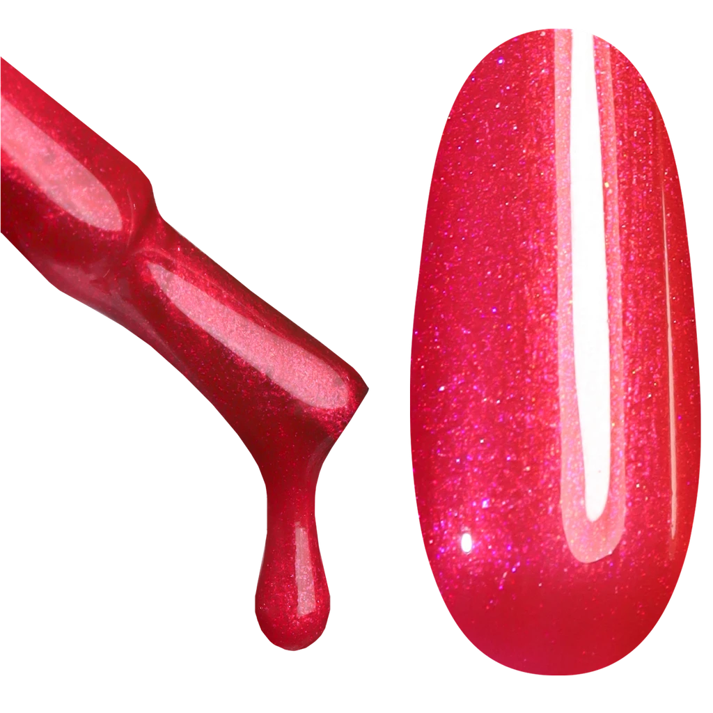 GL 3175 GOLD Gel Polish Ruby Red 01 15g TPO FREE