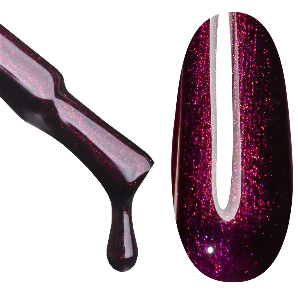 GL 3180 GOLD Gel Polish Ruby Red 06 15g TPO FREE