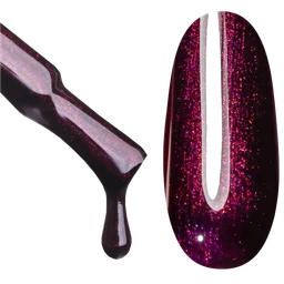 GL 3180 GOLD Gel Polish Ruby Red 06 15g TPO FREE image 1