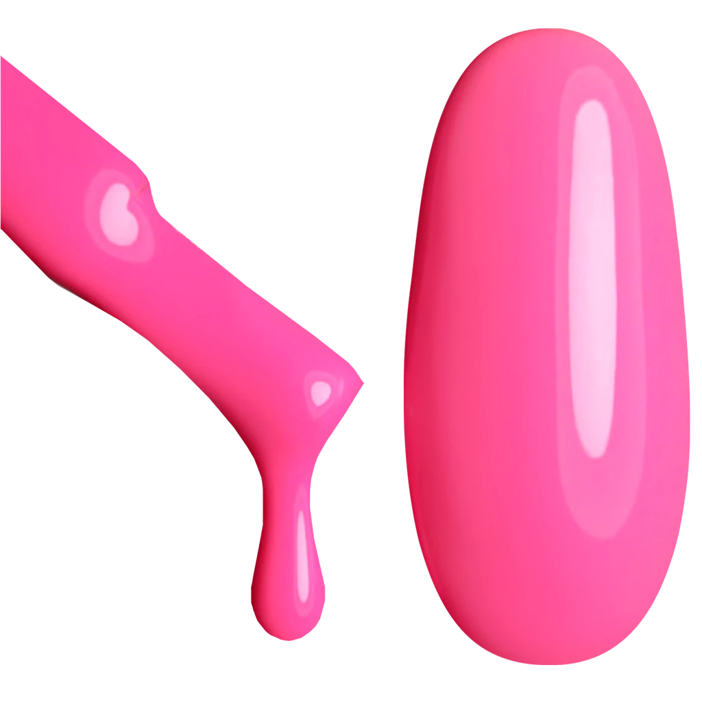 GL-1019 Pink Gel Polish Black