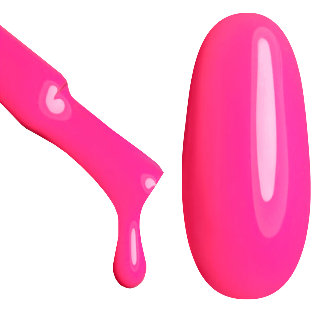 GL-1020 Pink Gel Polish Black