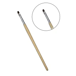 7146 Gel Brush Square Brown 8mm