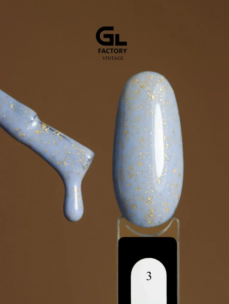 GL 2059 BLACK Gel Polish Vintage 03 15g TPO FREE