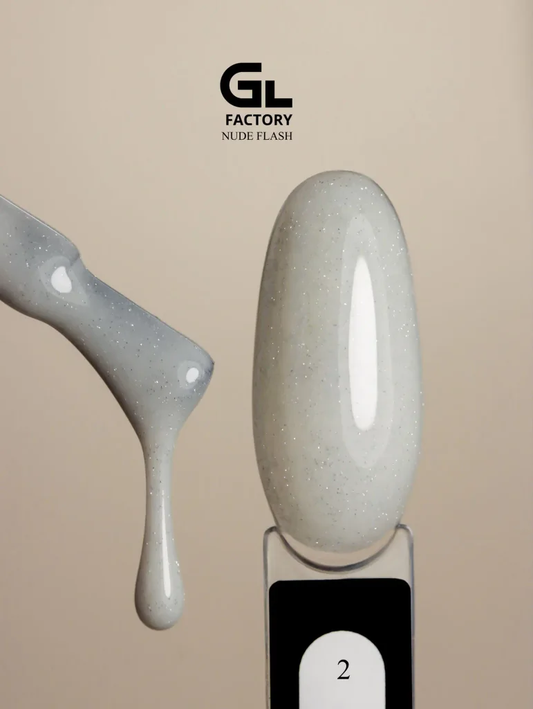 GL 2170 BLACK Gel Polish Nude Flash 02 15g TPO FREE