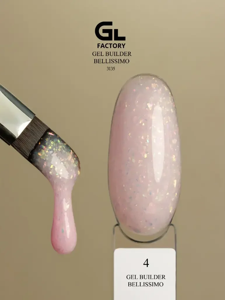 GL 3135 Gel Builder Bellissimo 04 50g TPO HEMA FREE