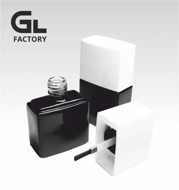 № 12.1 Bottle (square glossy,10 ml, lid square white)