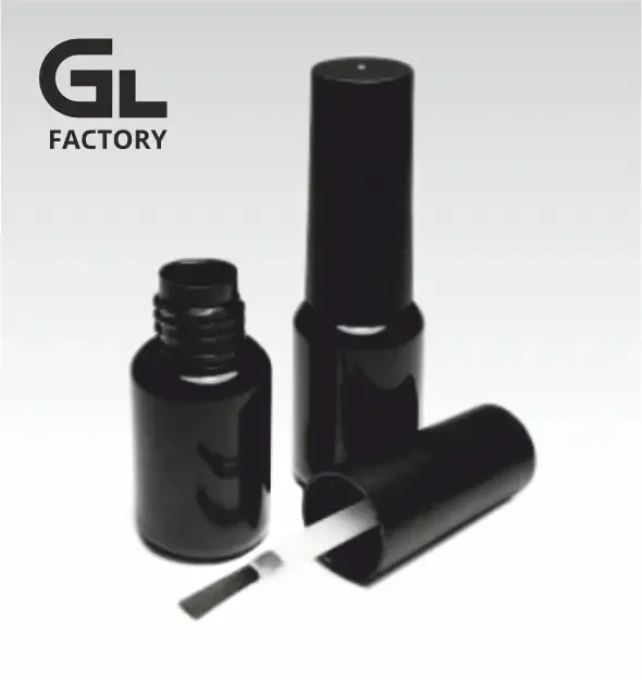 № 15.0 Bottle (round, plastic, black, 5 ml)