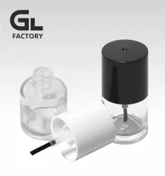 № 5.2 Bottle (transparent with a black lid, 8 ml) (in the box 510 pc) image 1