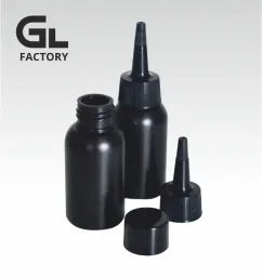№ 69 Bottle (black with spout+lid, 70 ml) image 1
