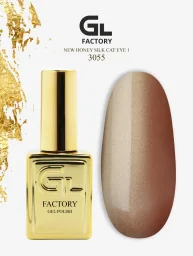GL-3055 Honey Silk Cat eye Gel Polish Gold