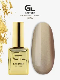 GL-3056 Honey Silk Cat eye Gel Polish Gold