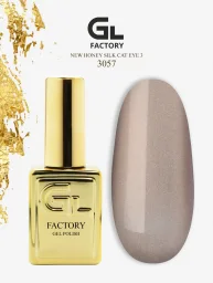 GL-3057 Honey Silk Cat eye Gel Polish Gold