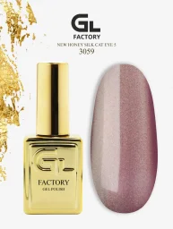 GL-3059 Honey Silk Cat eye Gel Polish Gold