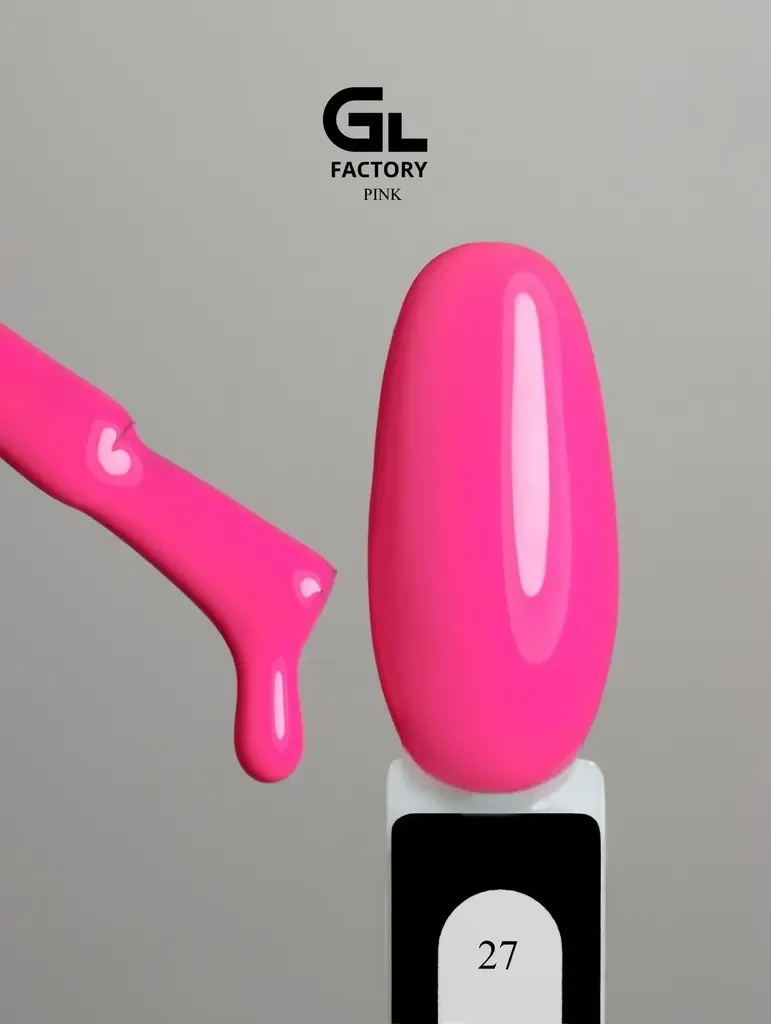 1020 Pink Black Color Gel Polish Pink 27 g 15 15 g