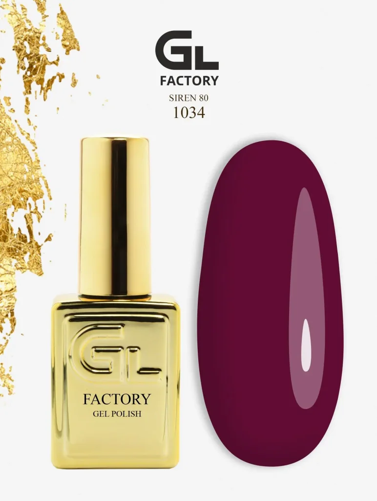1034 SiRen' Gold Color Gel Polish SiRen' 80 g 15 15 g