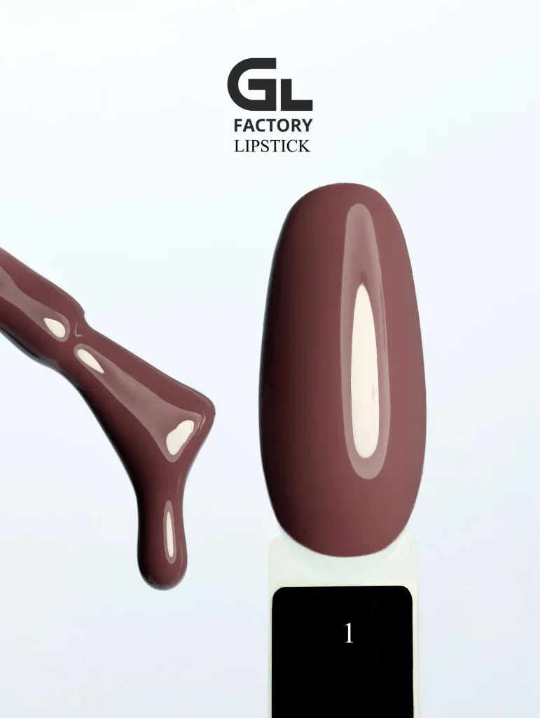1041 Lipstick Black Color Gel Polish Lipstick 1 g 15 15 g