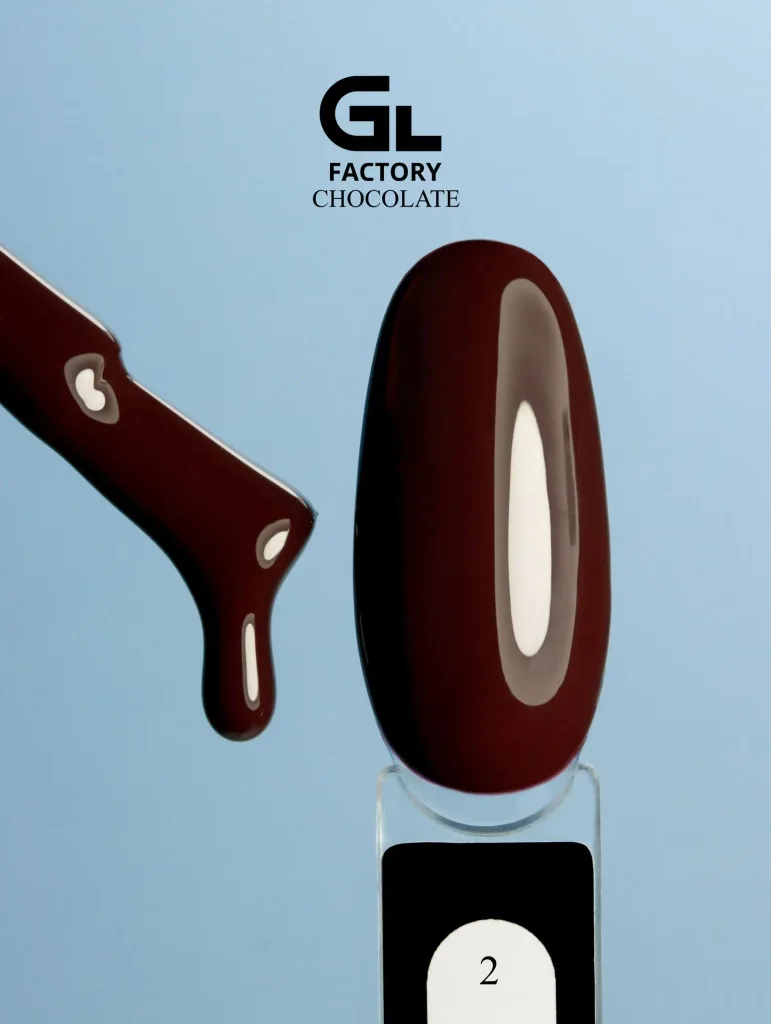1046 Chocolate Black Color Gel Polish Chocolate 2 g 15 15 g